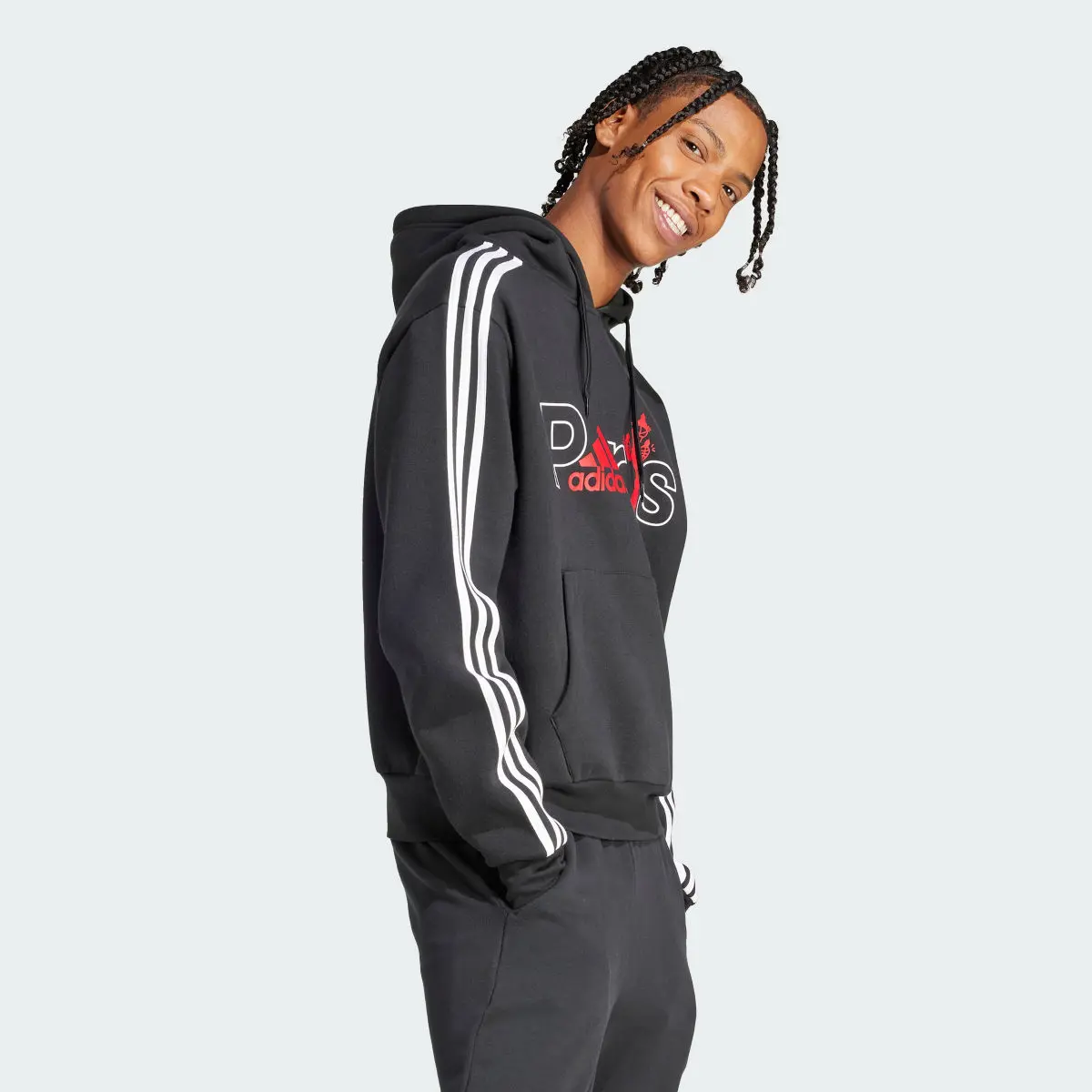 Adidas Graphic Hoodie (Gender Neutral). 3