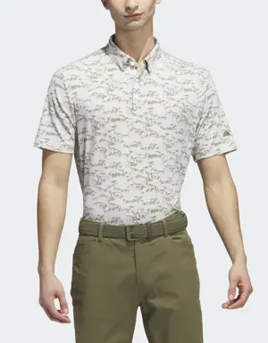 Adidas Go-To Printed Polo Shirt