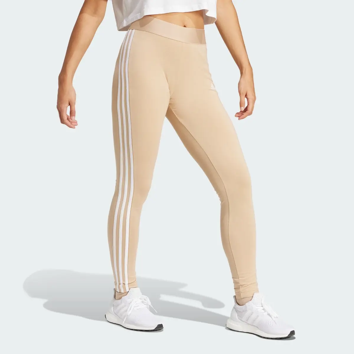 Adidas LOUNGEWEAR Essentials 3-Stripes Leggings. 3