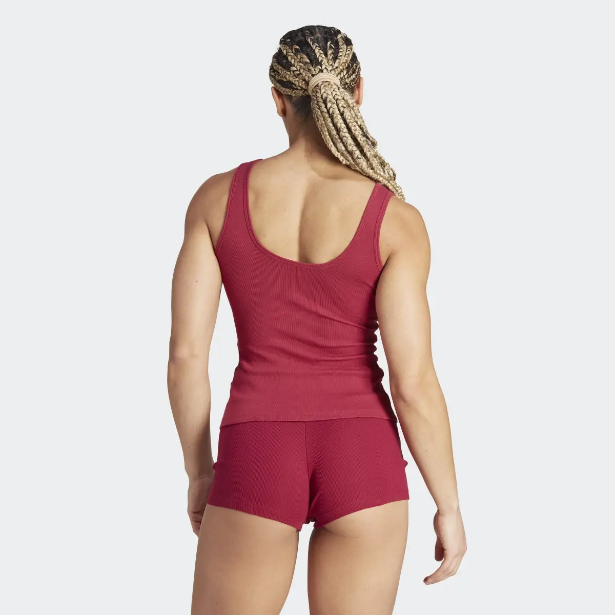 Adidas Active Flex Ribbed Tank Top. 3