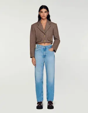 Structured cropped jacket Login to add to Wish list