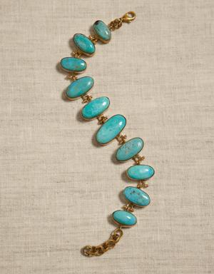 Tulum Turquoise Bracelet &#124 Aureus + Argent blue