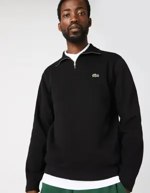 Lacoste Men's Half-Zip Cotton Sweatshirt