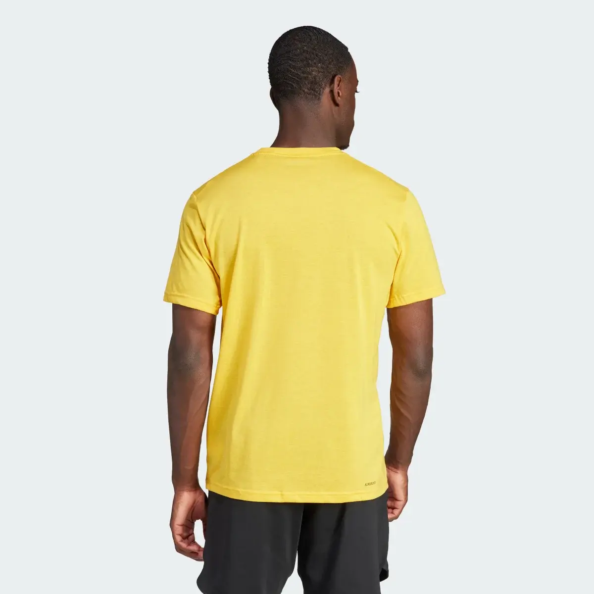 Adidas Playera Deportiva Train Essentials Feelready Logo. 3