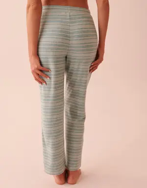 Recycled Fibers Straight Leg Pants