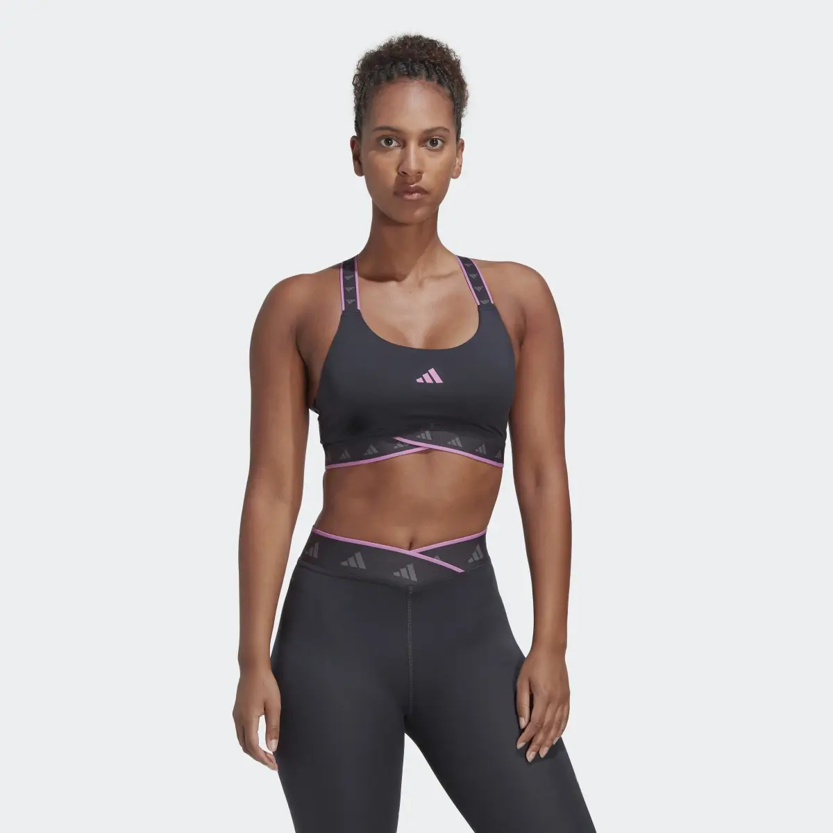 Adidas Powerimpact Training Medium-Support Techfit Bra. 2