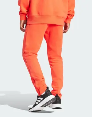 ALL SZN Fleece Tapered Leg Zip Pants