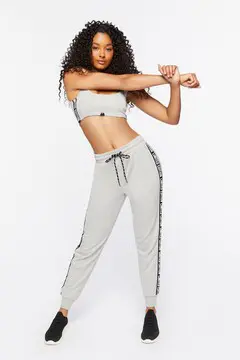 Forever 21 Forever 21 Active Limited Edition Joggers Heather Grey. 2
