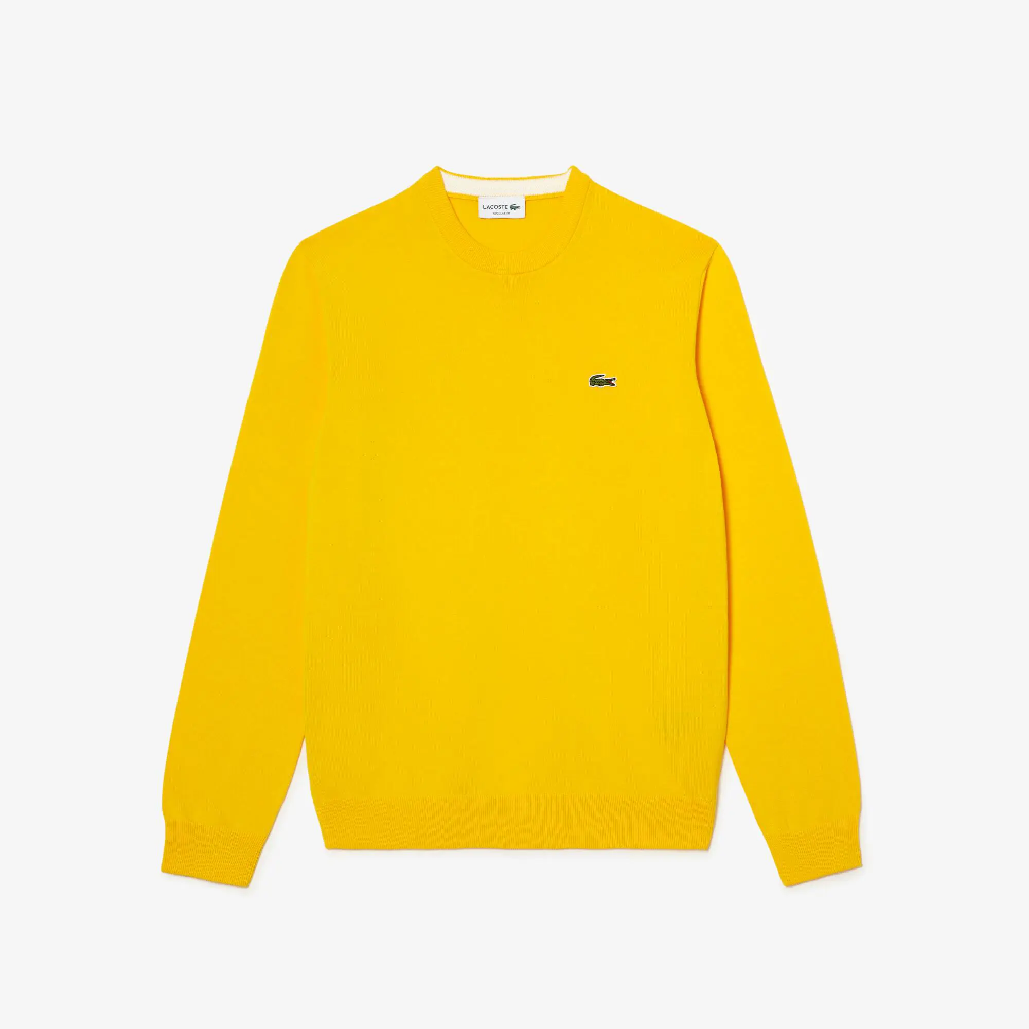 Lacoste Pullover da uomo con collo rotondo in cotone organico. 2