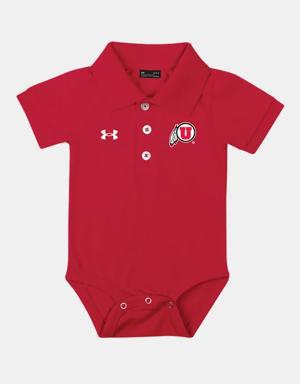 Infant UA Collegiate Polo Romper