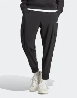 Essentials Small Logo Woven Cargo Ankle-Length Pants