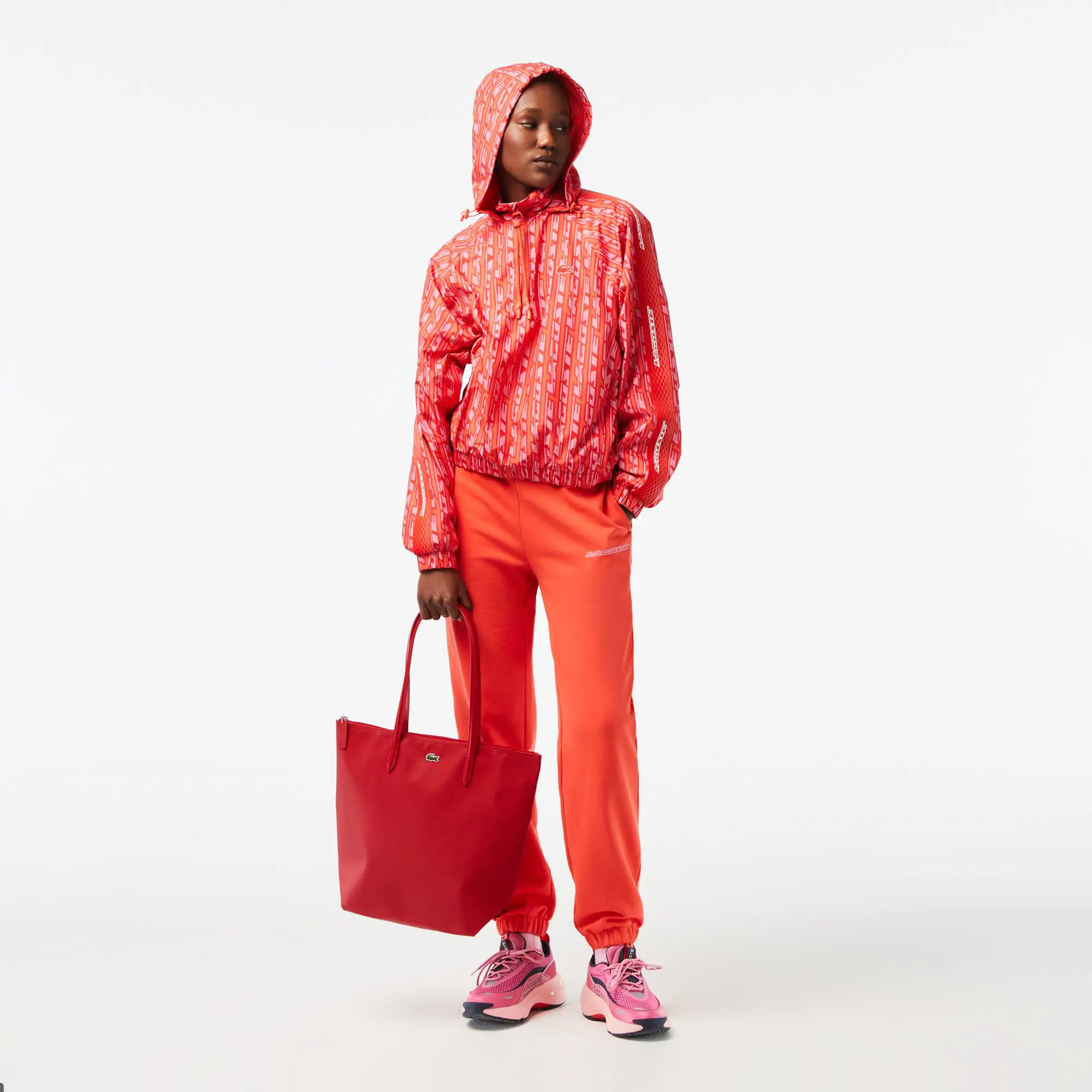 Lacoste Bolso vertical L.12.12 Concept con cierre para mujer. 1 Lacoste Bolso vertical L.12.12 Concept con cierre para mujer. 1