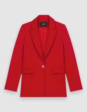 Red tailored jacket Add to my wishlist Votre article a été ajouté à la wishlist Votre article a été retiré de la wishlist