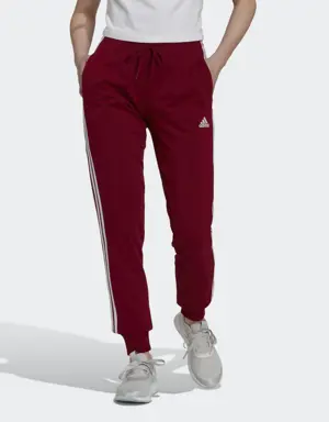 Adidas Pants Essentials 3 Franjas Tejido Jersey