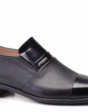 Siyah Klasik Loafer Erkek Ayakkabı -11834-