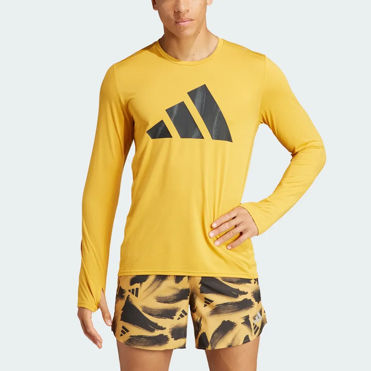 Adidas Brand Love Long Sleeve Sweatshirt. 1