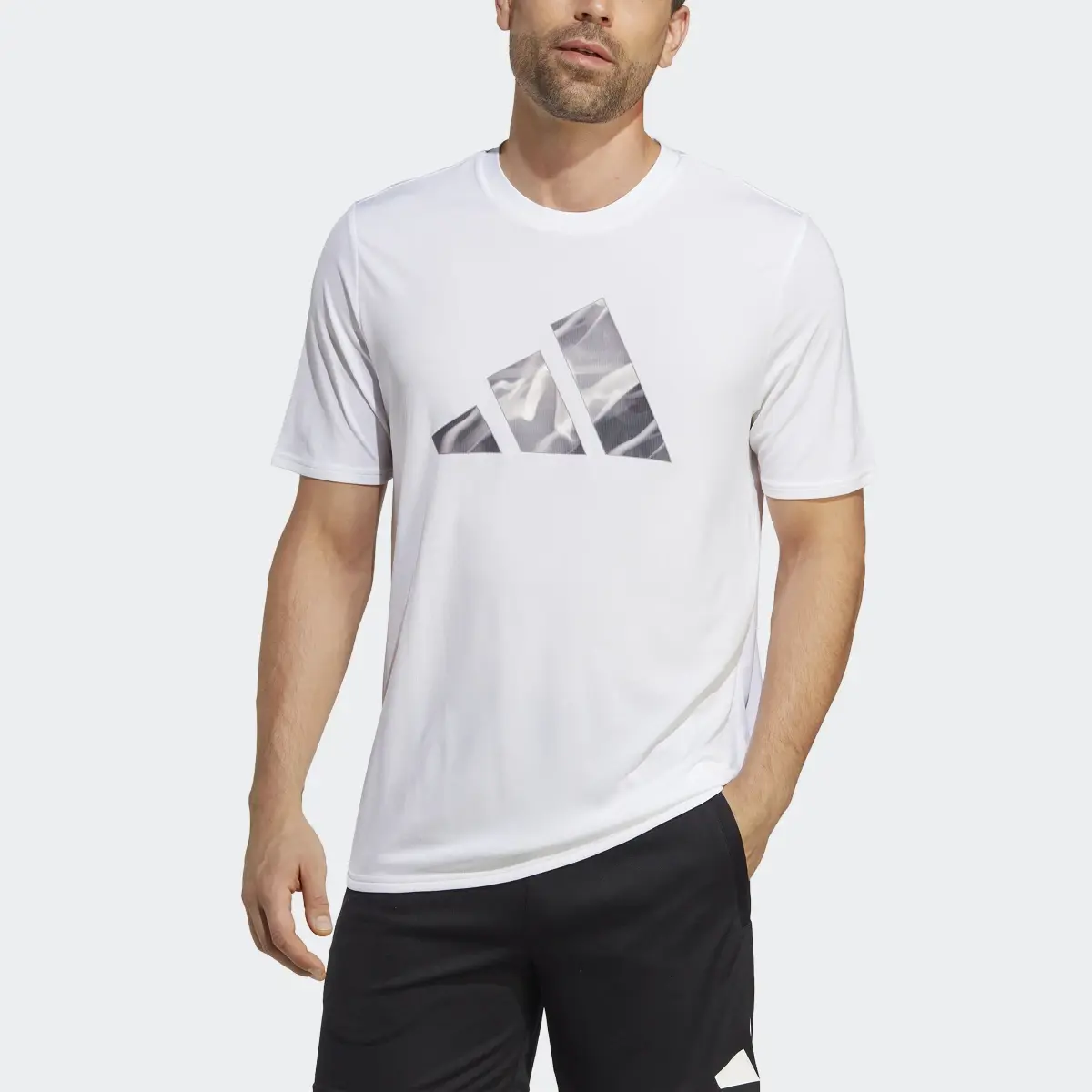 Adidas Playera de Entrenamiento Designed For Movement HIIT. 1