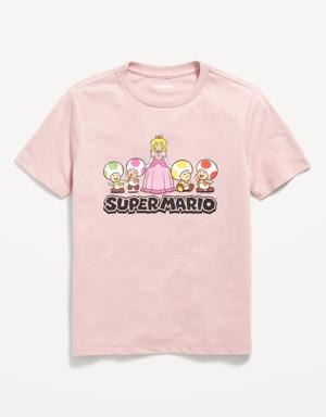Super Mario™ Gender-Neutral T-Shirt for Kids pink