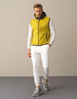 Kapüşonlu Pamuklu Regular Fit Yelek