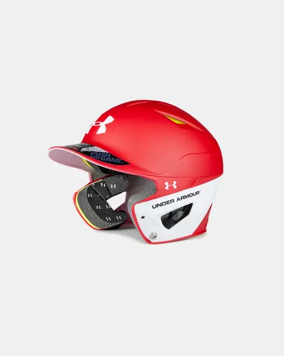 Under Armour Adult UA Converge Matte Two Tone Batting Helmet. 1