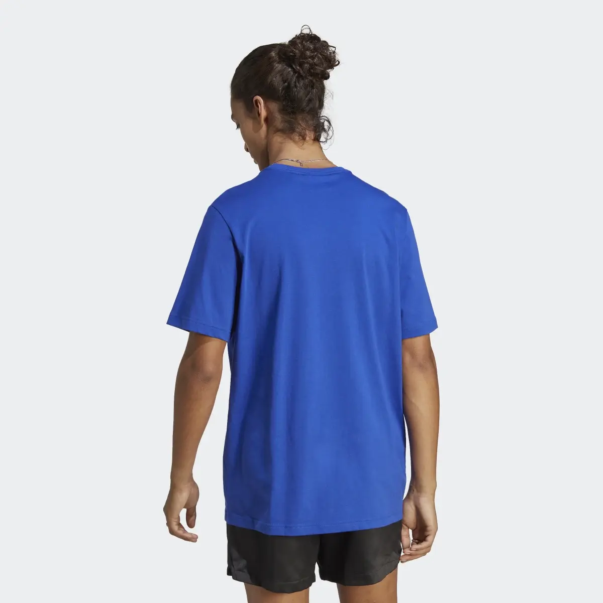 Adidas T-shirt Essentials Single Jersey Embroidered Small Logo. 3