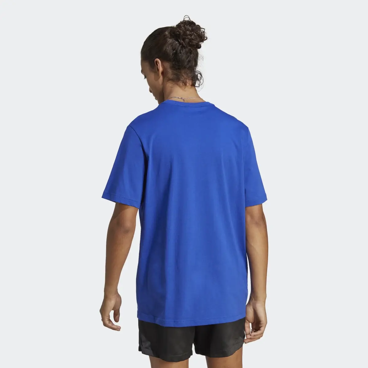 Adidas T-shirt em Jersey Simples Essentials. 3