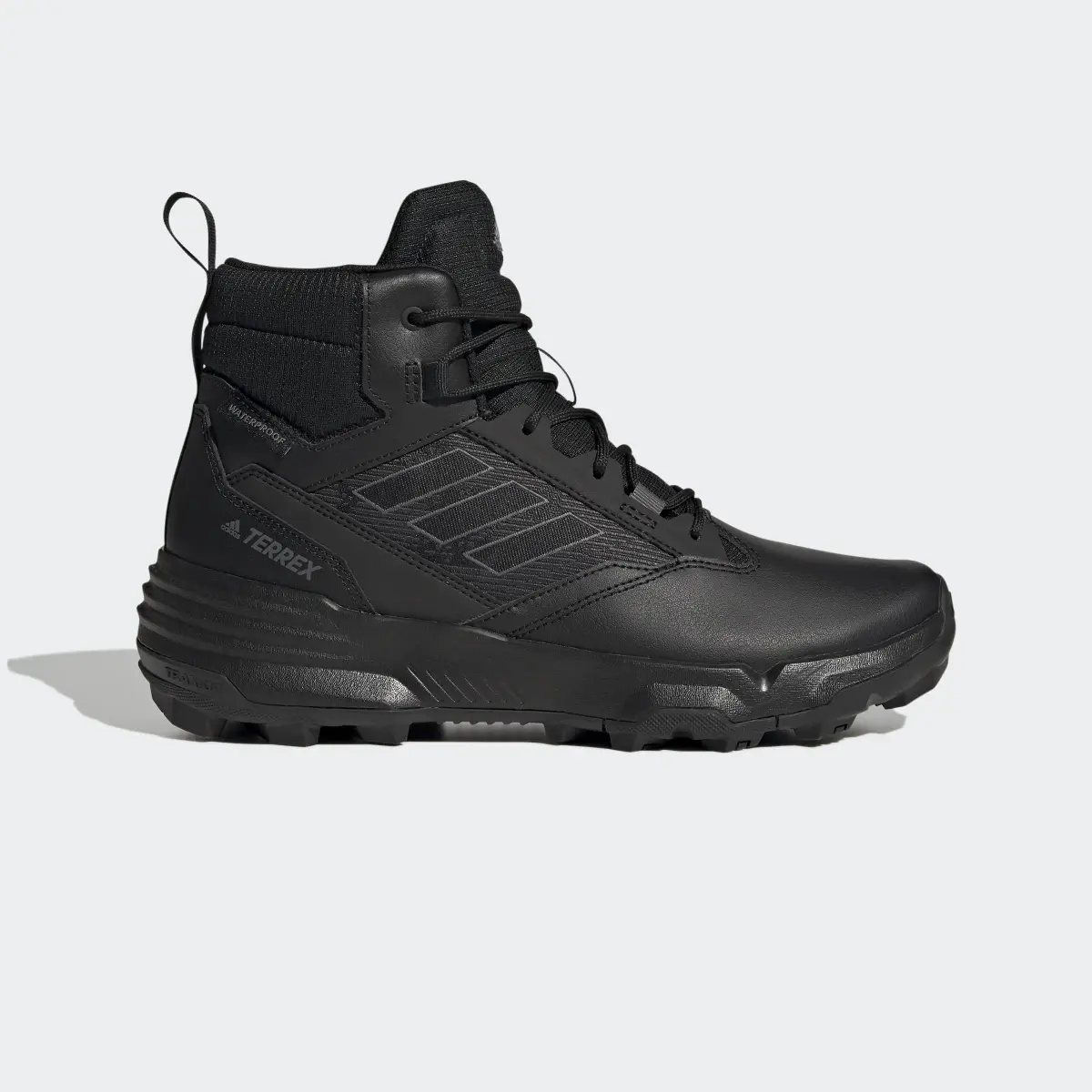 Adidas Unity Leather Mid RAIN.RDY Hiking Shoes. 2