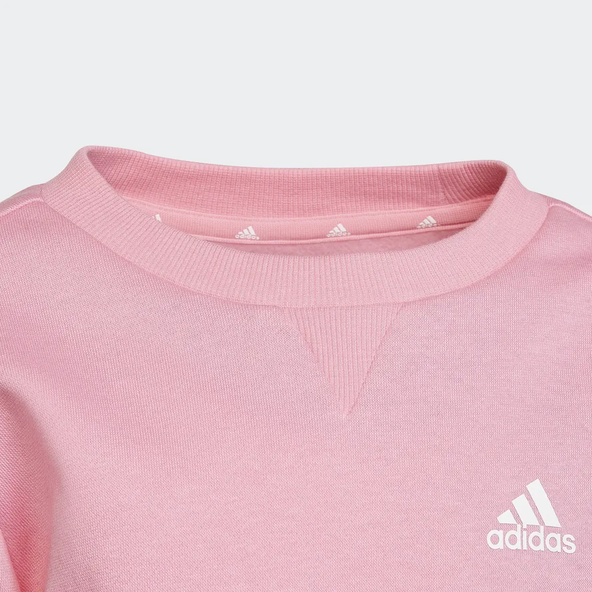 Adidas Essentials 3-Stripes Crewneck Sweatshirt. 3