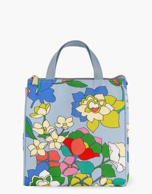 Flower Bed Lunch Bag