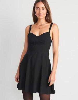 Fit & Flare Smocked Mini Cami Dress for Women