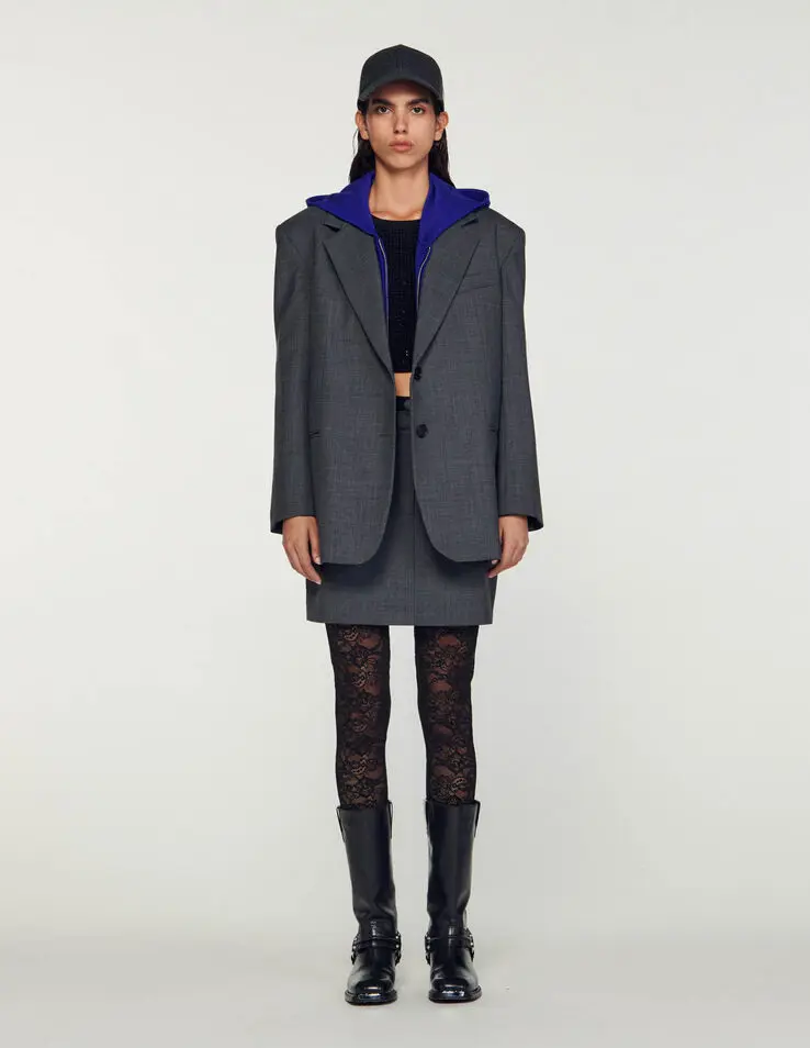 Sandro Oversized suit jacket Login to add to Wish list. 1