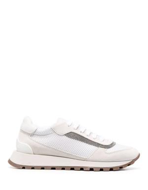 Beyaz Kadın Deri Sneaker