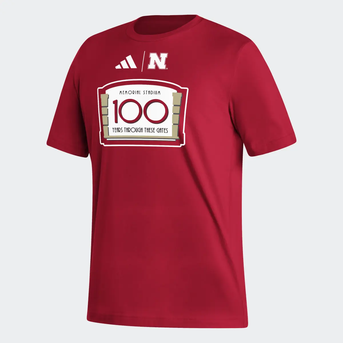 Adidas Nebraska Tee. 1