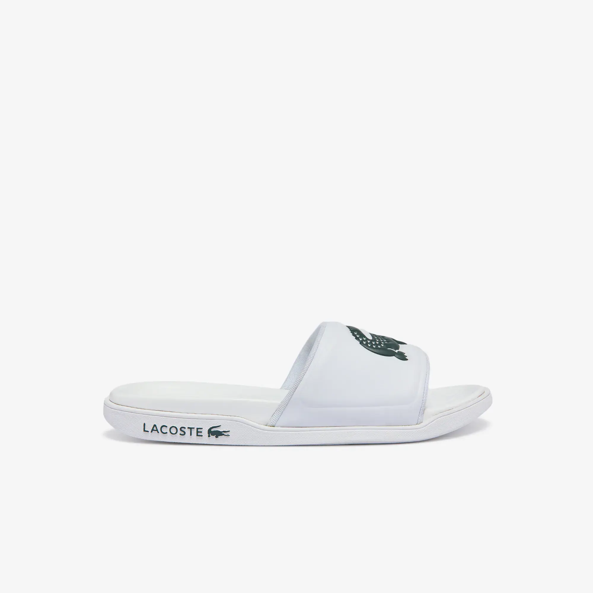 Lacoste Sandalias para hombre Croco con tira sintética y logo. 1