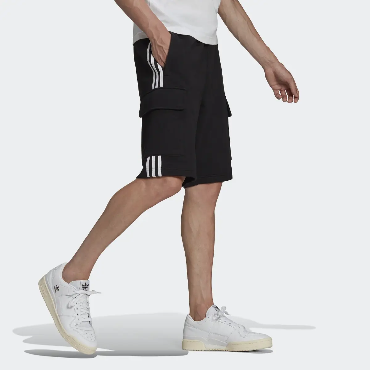 Adidas Adicolor Classics 3-Stripes Cargo Shorts. 3