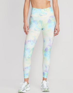 Old Navy High-Waisted PowerSoft 7/8 Leggings blue