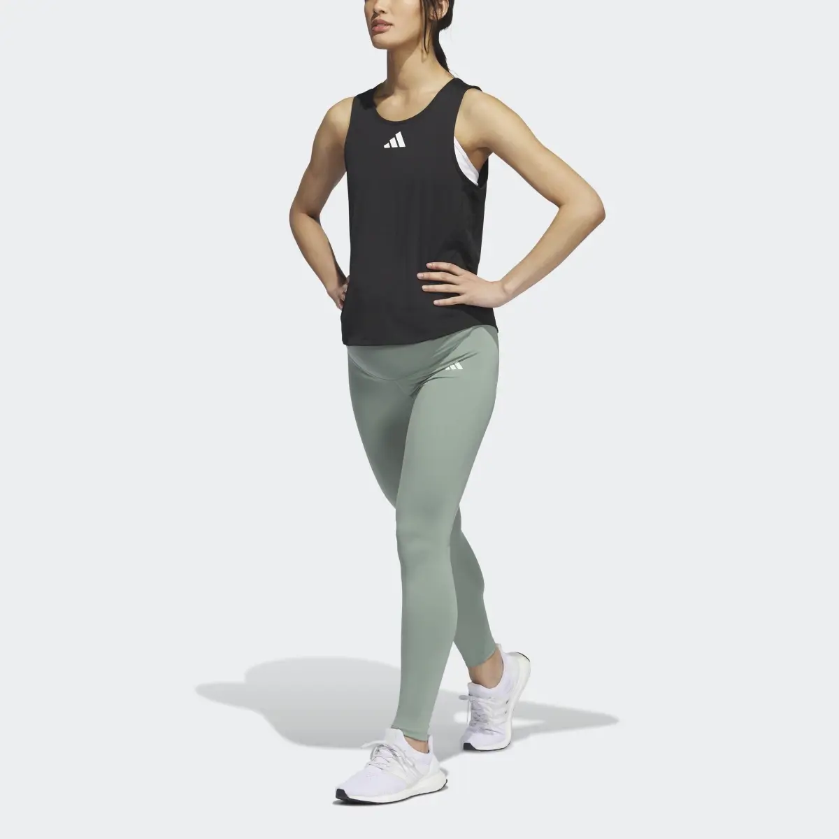 Adidas Training Essentials 7/8 Leggings (Maternity). 1