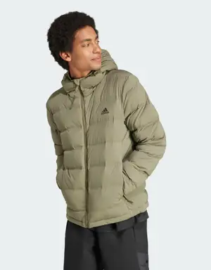Adidas Helionic Stretch Hooded Down Jacket. 2 Adidas Helionic Stretch Hooded Down Jacket. 2