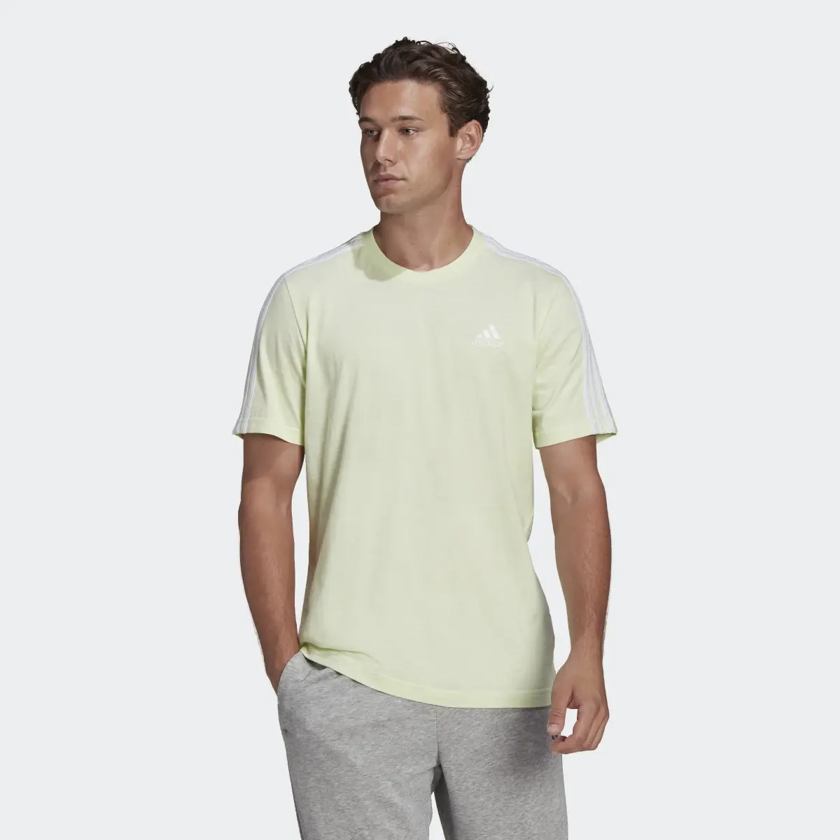 Adidas T-shirt Essentials 3-Stripes. 1