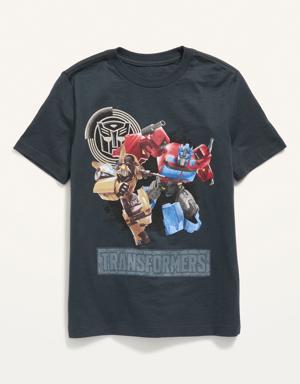 Gender-Neutral Transformers™ Graphic T-Shirt for Kids black