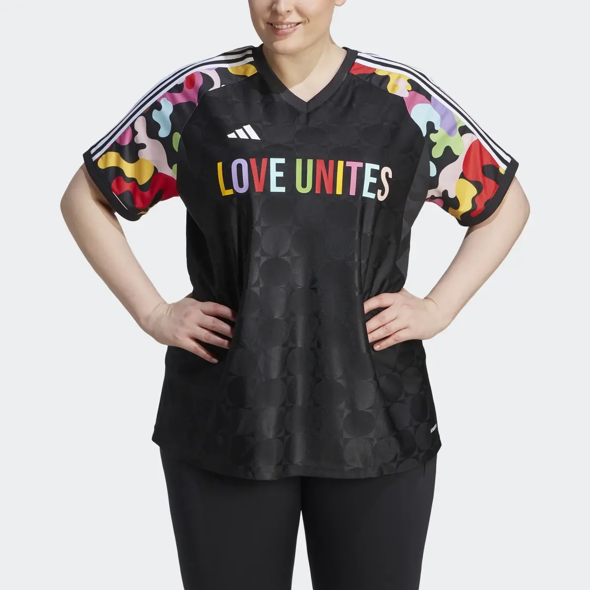 Adidas Pride Pre-Match Jersey (Plus Size). 1