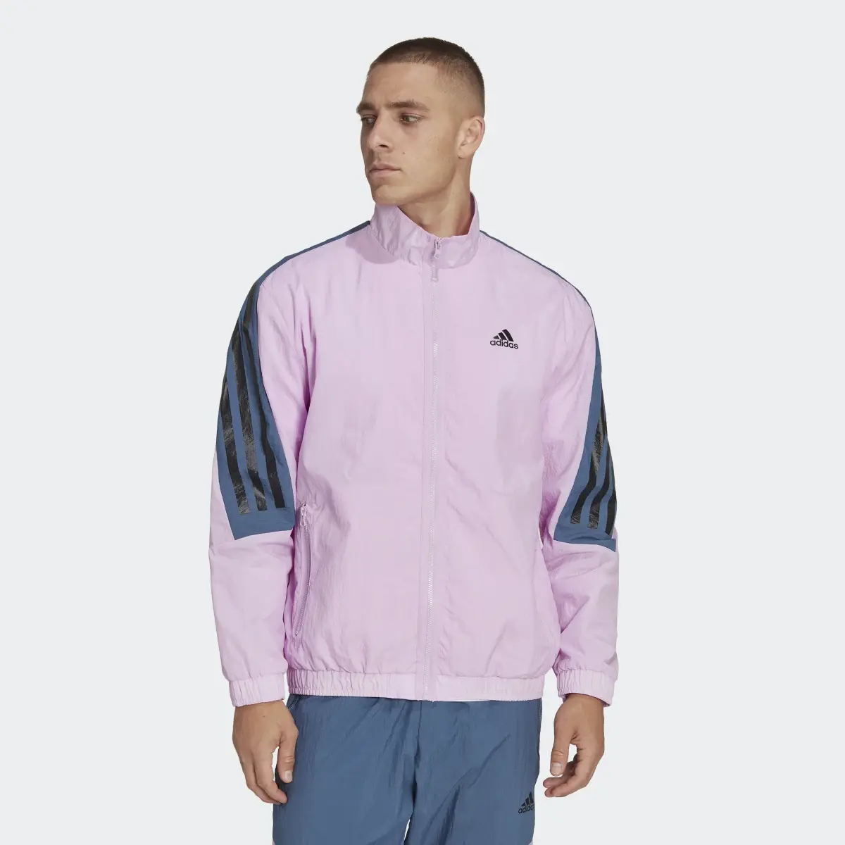 Adidas Future Icons 3-Stripes Woven Track Top. 2