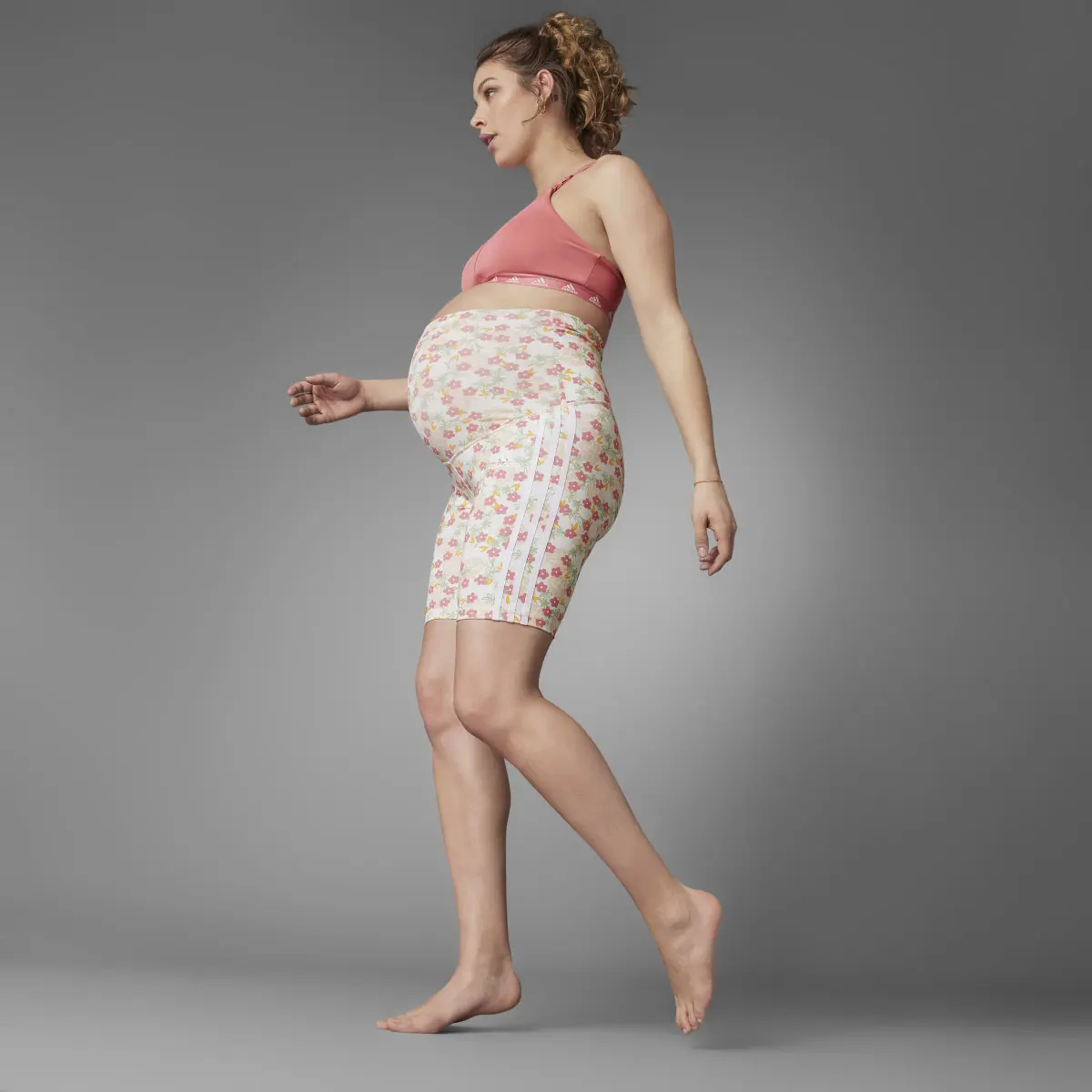 Adidas Grow Positivity Training Short Tights (Maternity). 3