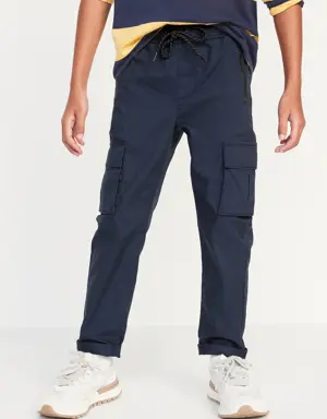 Built-In Flex Tapered Tech Cargo Chino Pants for Boys blue