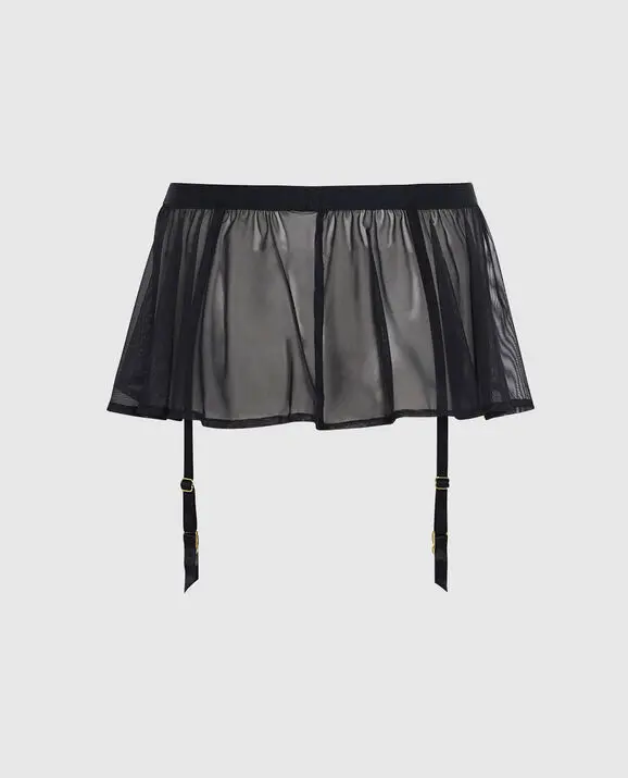 La Senza Sheer Garter Skirt. 2