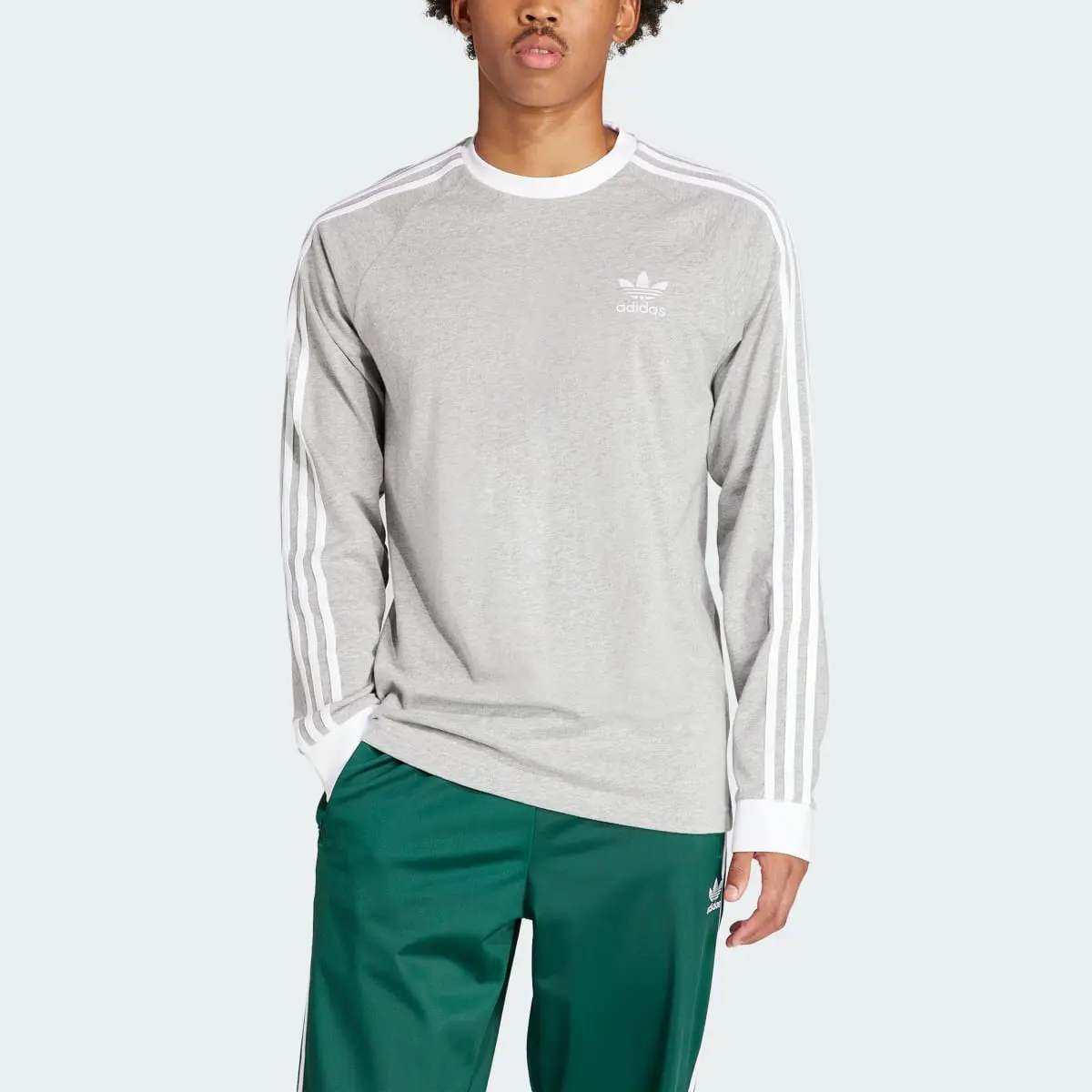 Adidas Adicolor Classics 3-Stripes Long Sleeve Tee. 1