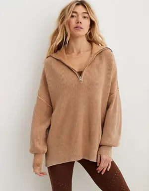 Beyond Quarter Zip Sweater