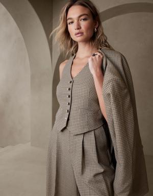 Lido Italian Wool Vest multi