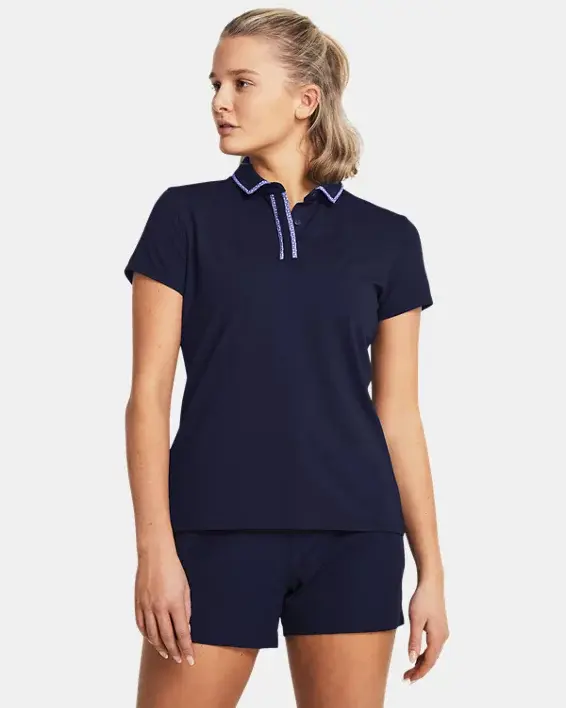 Under Armour Women's UA Iso-Chill Short Sleeve Polo. 1