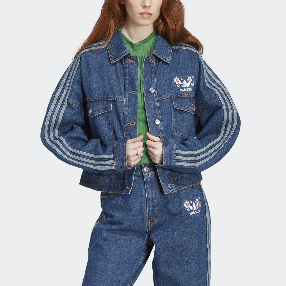 Adidas Jeansjacke. 1